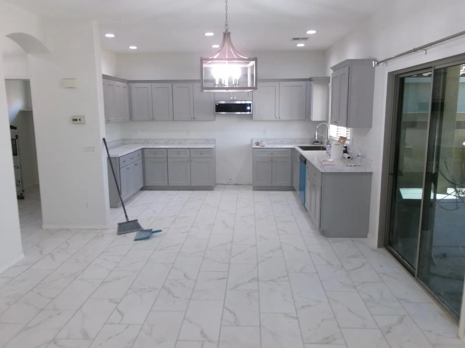 Open kitchen insurance rebuild in Phoenix, AZ